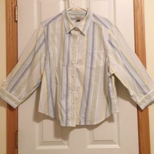 LL Bean women’s button down shirt